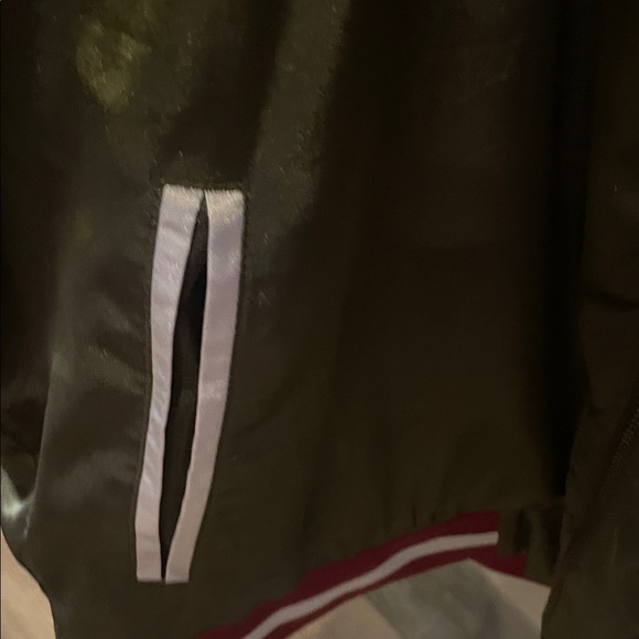 Standard Issue Green Bomber Jacket with Embroidery - Picture 5 of 7